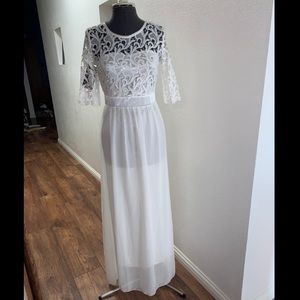 Brand-new White Dress